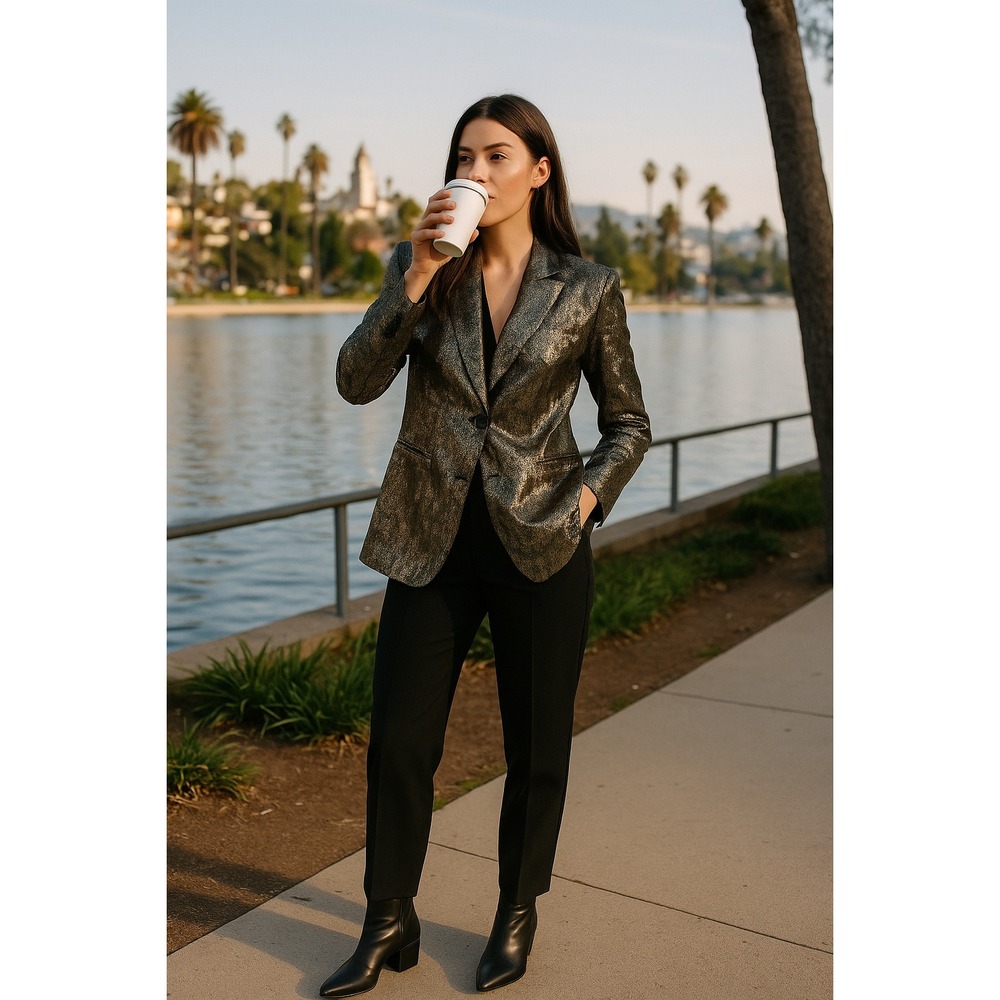 ASOS DESIGN Sequin Blazer – US 6 / UK 10‎